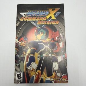 Mega Man X Command Mission Manual Only